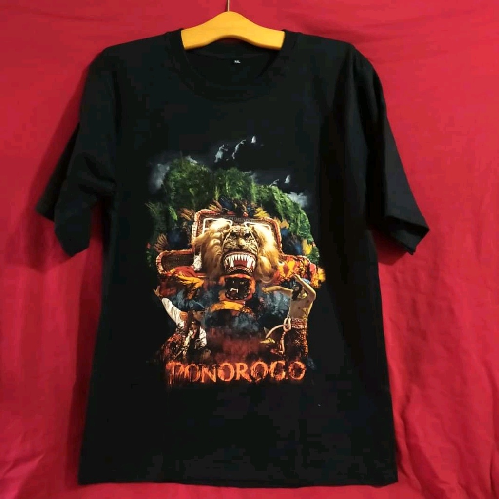 Kaos Reog Dewasa Dadak Merak Ponorogo Pembarong Barongan Grebek suro