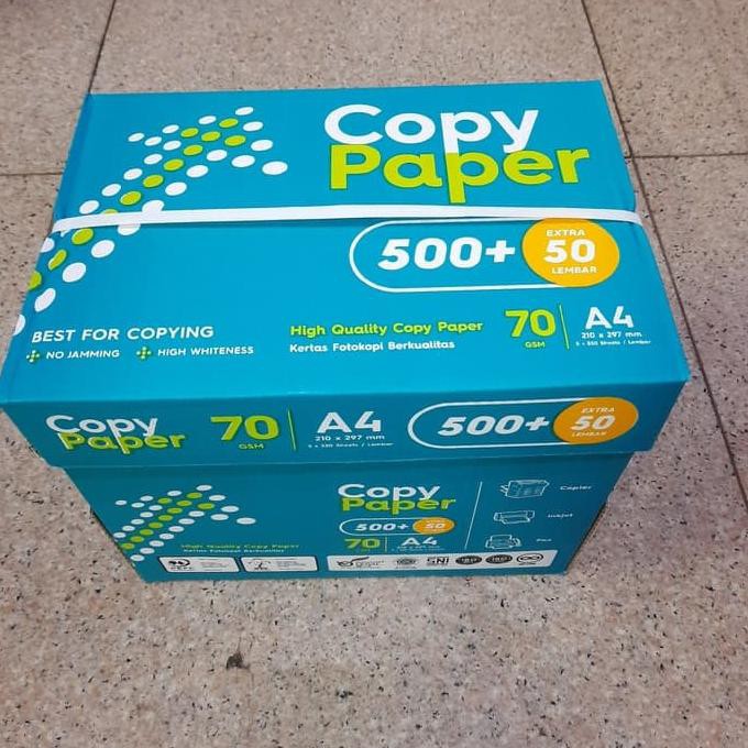 

Kertas A4 70Gr Copy Paper (1 Dus) / Kertas Hvs A4 70Gr Copy Paper Anijejestore