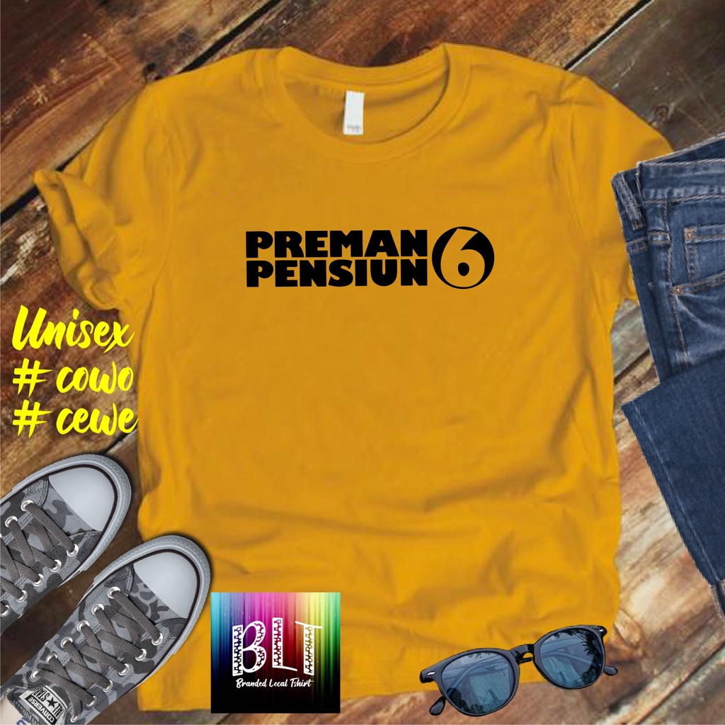 Cod Gratis Ongkir Kaos PREMAN PENSIUN 6 /KAOS EKSPRESI distro KAOS BANDUNG MURAH KAOS DISTRO MURAH HIT MURAH NAMPOL GRATIS ONGKIR PROMO MURAH KAOS PAKAIAN PRIA TERLARIS/KAOS HITS/KAOS BANDUNG/KAOS MURAH/KAOS PAKAIAN PRIA PAKAIAN WANIT