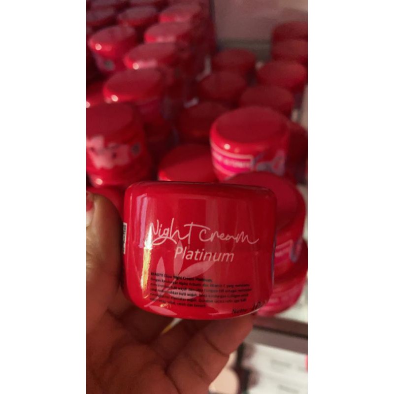 BeautyGlow Night cream platinum