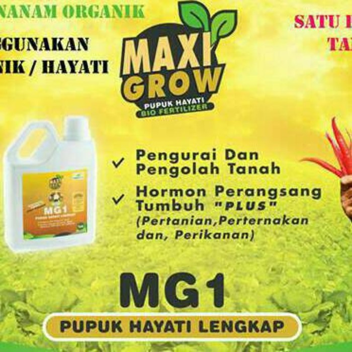 Pupuk Cair Hayati Maxigrow Mg1