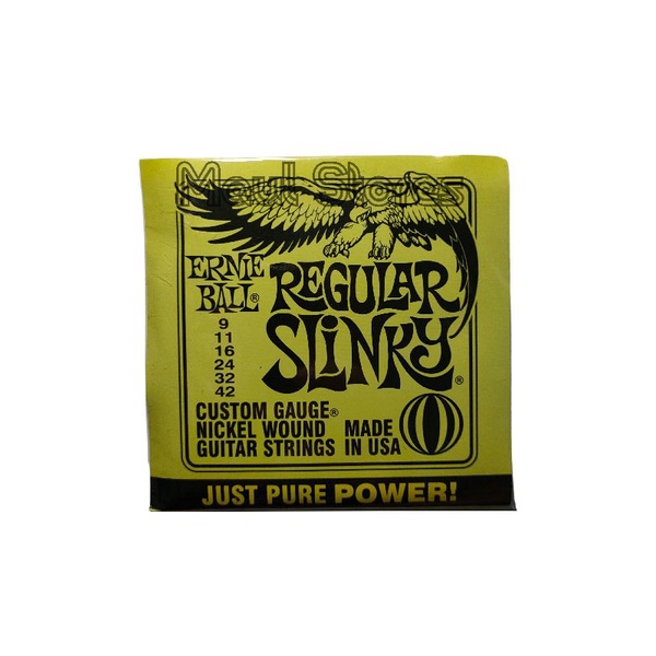 Senar Gitar Elektrik Ernie Ball Super Slinky 0,09