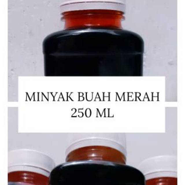 Minyak Sari Buah Merah Asli Papua Wamena 250 ml - Agro Herbal Husada