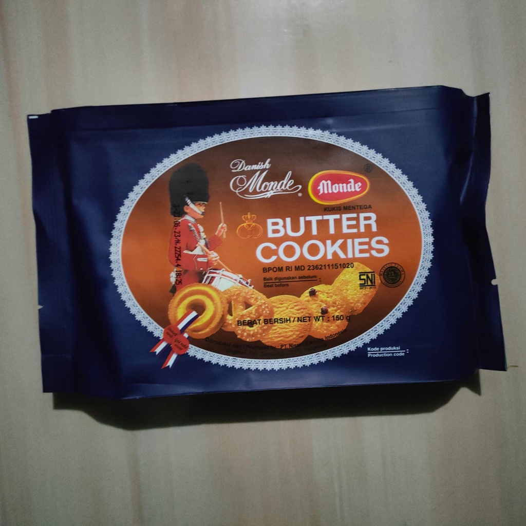 

Monde Danish Butter Cookies 150gr