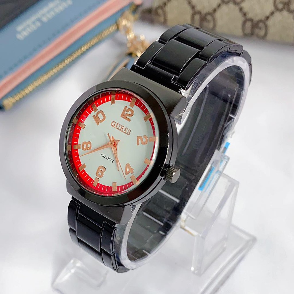 JAM TANGAN PASANGAN PRIA&amp; WANITA RANTAI STAINLES MODEL QUARTZ