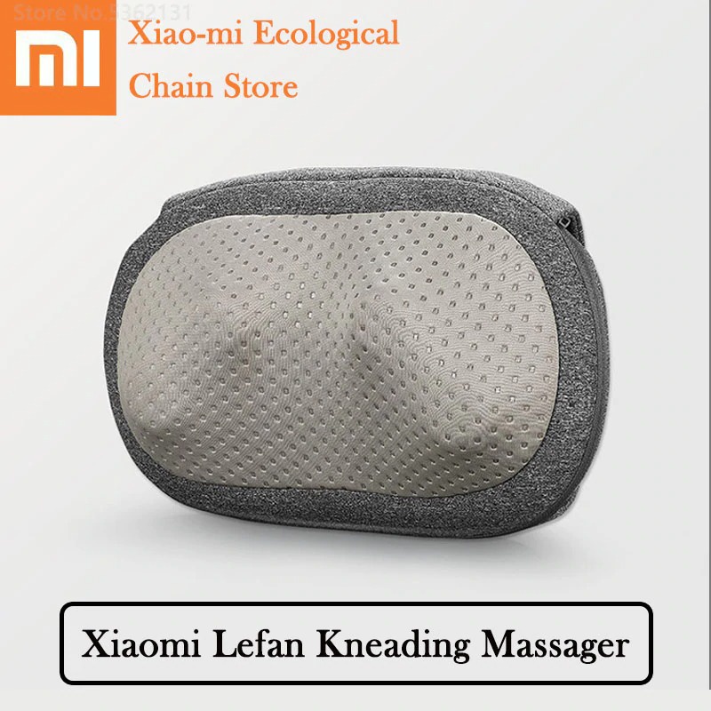 BANTAL PIJAT ELEKTRIK RELAKSASI LEHER XIAOMI LERAVAN PORTABLE ORIGINAL