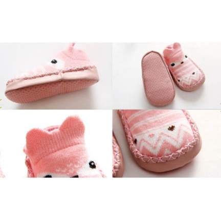 Sepatu Anak Bayi - Baby Prewalker Shoes Socks Anti Slip Kaos Kaki Anak Bayi usia 0-12 bulan