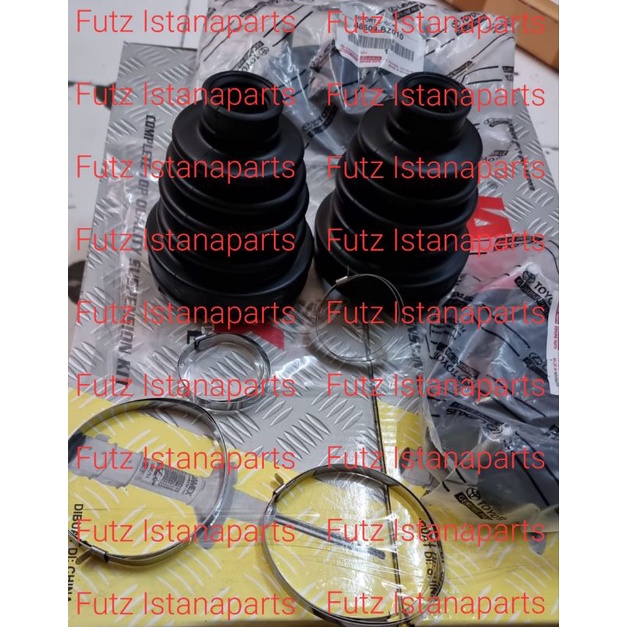 KARET BOOT BUUT AS RODA LUAR / OUTER CV JOINT DRIVE SHAFT VIOS LIMO TH 2003 - 2006 RBI THAILAND ORIG