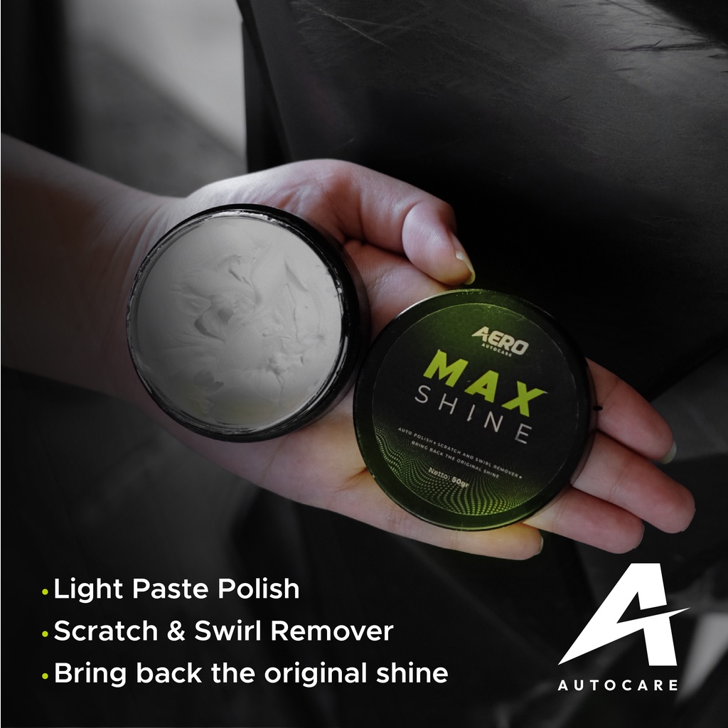 Aero Max Shine Penghilang Baret Lecet Body Kendaraan Helm Magic Remove