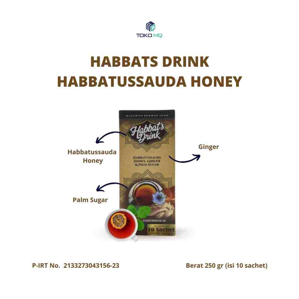 

Habbats Drink Honey isi 10 sachet 250 gram