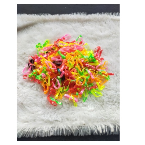 [MH] Karet Jepang Jumbo Warna Warni  Isi 100 Pcs Perbungkus