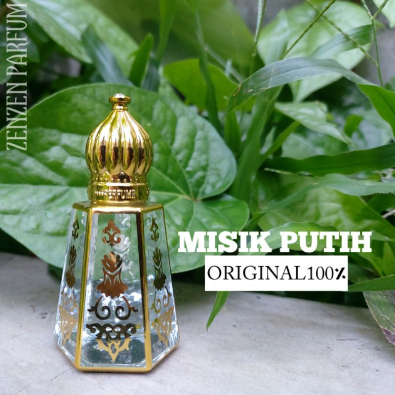 Parfum Best Seller / Misik Putih/Bibit Asli Misik Putih Kental /Misik Putih Saudi Original 100%