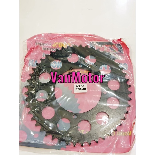 GIR GEAR BELAKANG KLX150 KLX 150 BF DT S L 520-48 520 48 VZM