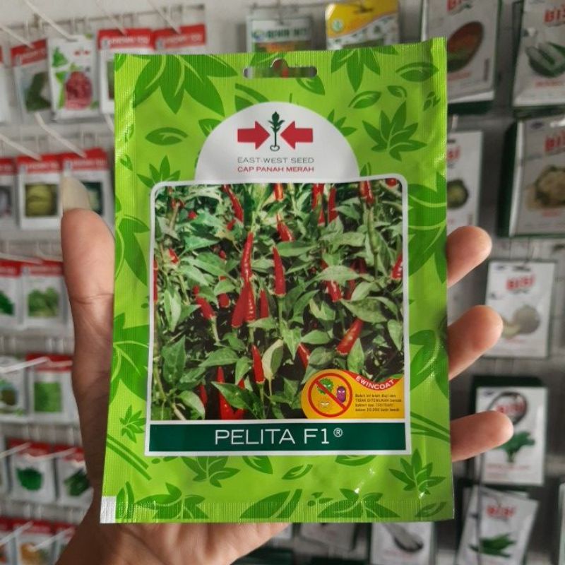 Benih Sayur Cabe Rawit Hijau PELITA F1 isi(350btr) Cap Panah Merah