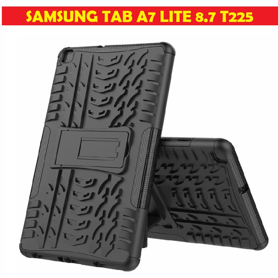 SAMSUNG TAB A7 LITE 8.7 T225 Rugged Armor Hard Soft Case Full Cover