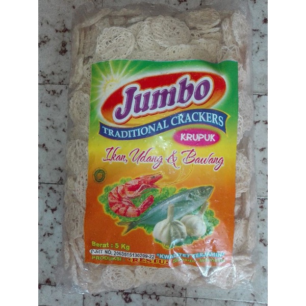

Kerupuk mawar jumbo 5 kg