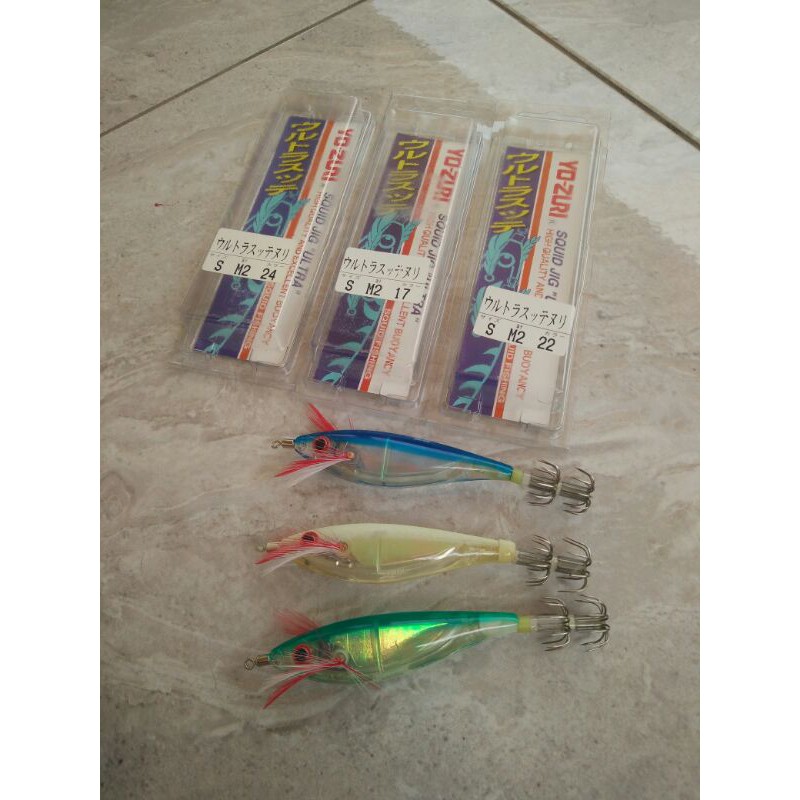 Umpan Cumi Yozuri Squid Jig A323 Best Seller Original Jepang Asli