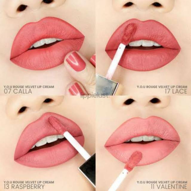 Original Warna Baru Y O U You Rouge Velvet Matte Lipcream Bpom Lipstick Shopee Indonesia Lipstik you no 13
