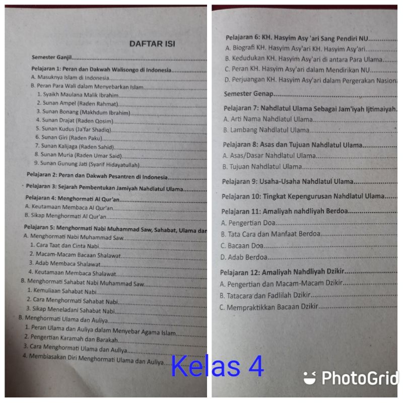 Buku Siswa Pendidikan Aswaja Ke Nu An Untuk Mi Kelas 4 5 6 Shopee Indonesia