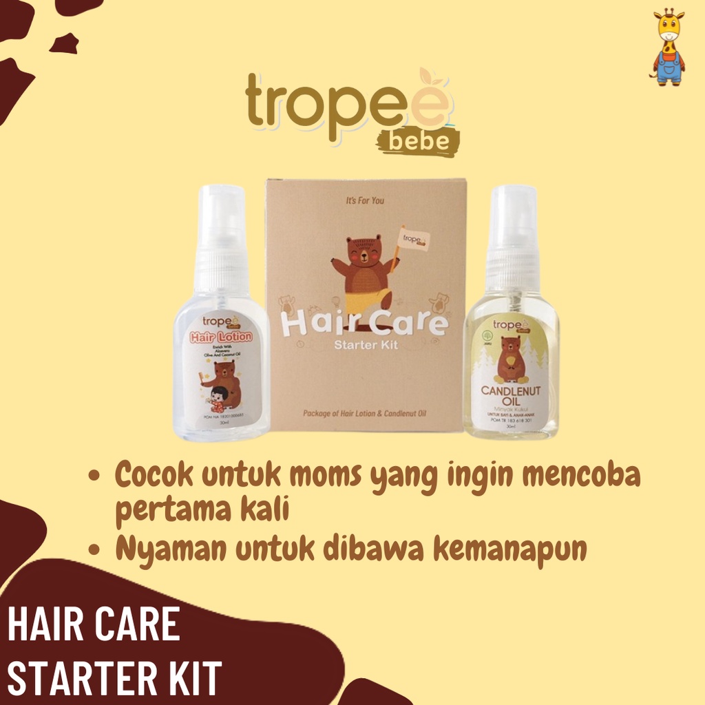 Tropee Hair Care Starter Kit 30ml