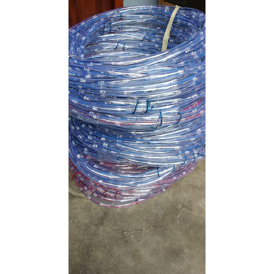 Lampu LED Odong-odong 1 roll = 5 meter (DC pakai Aki, Bisa juga Listrik pake Travo)