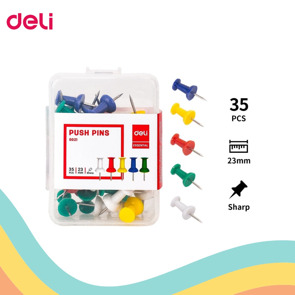 

PUSH PIN DELI E-0021 (1 PCS)
