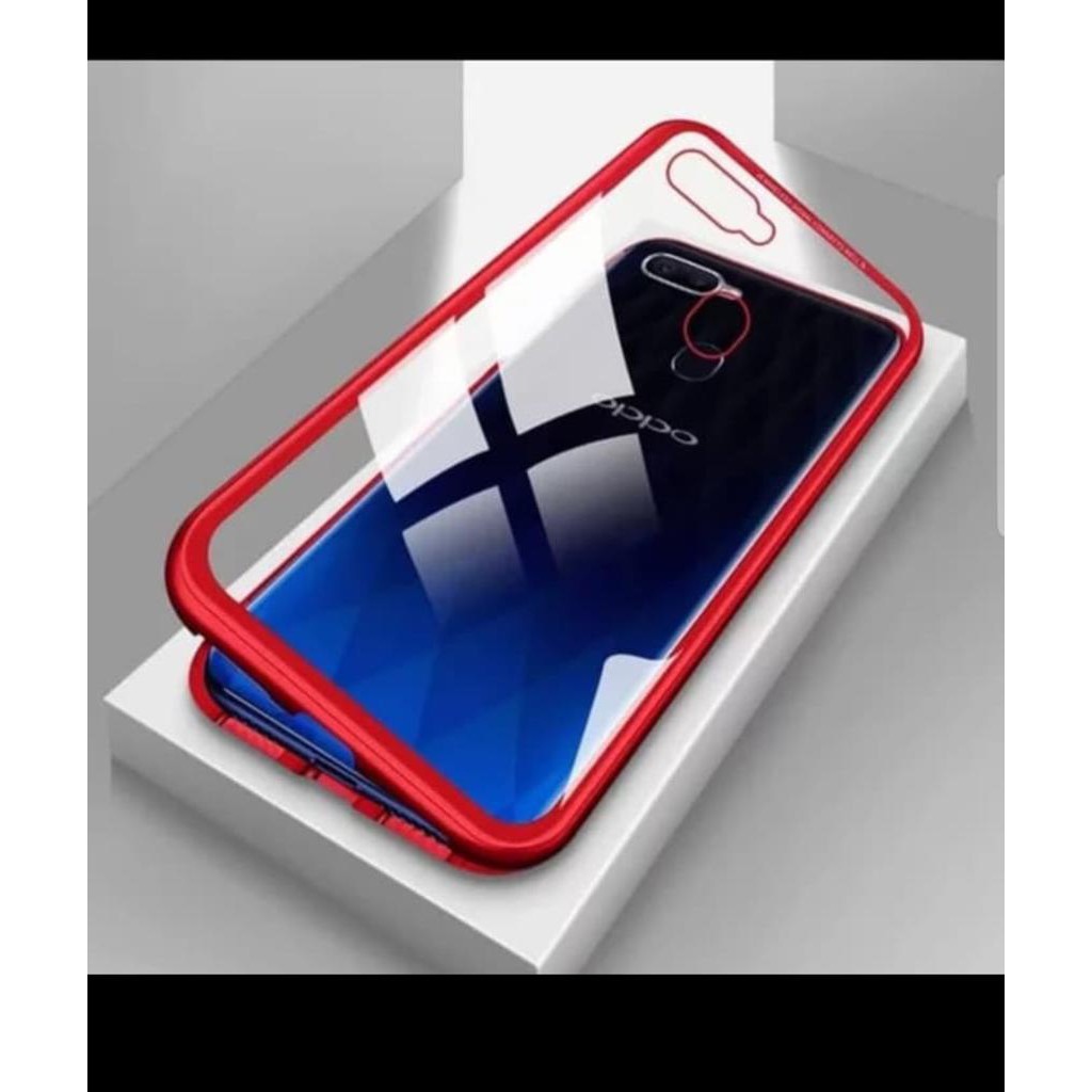 Case Magnet / Cover / Casing / Flip Cover  Magnet / Magnetic Oppo F9 / Oppo A7 / Oppo A7X