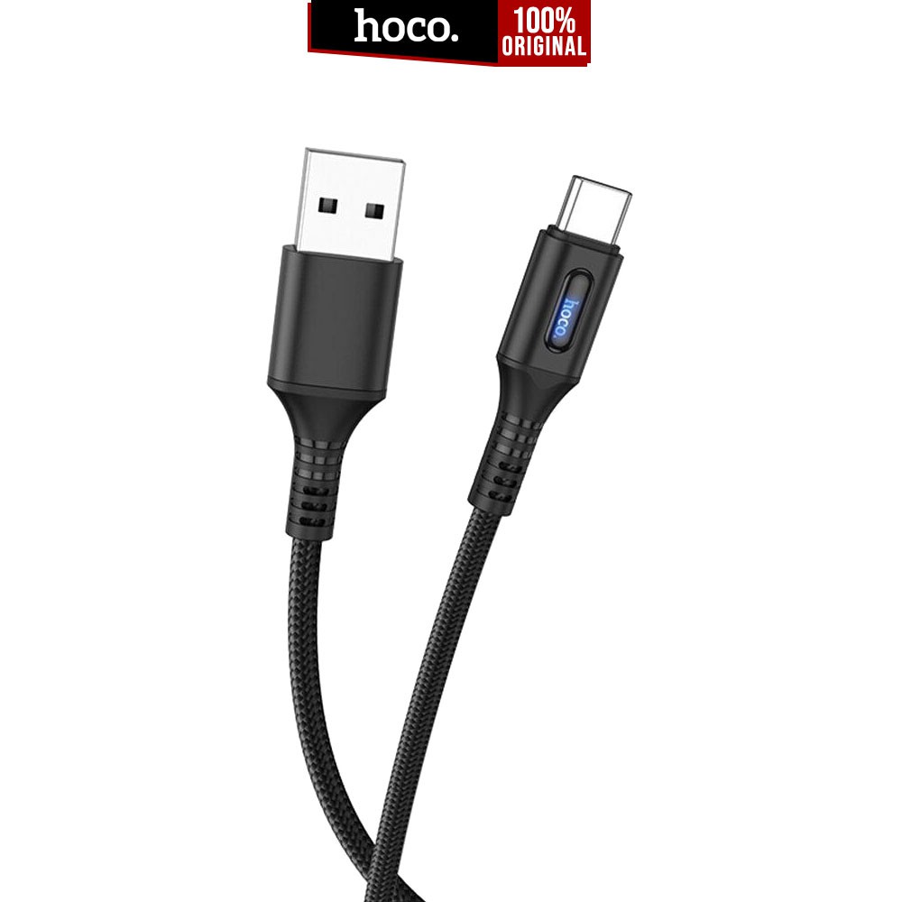 

Kabel Charger Lightning / USB Type C Hoco U79 Admirable Smart Power Off Data Cable