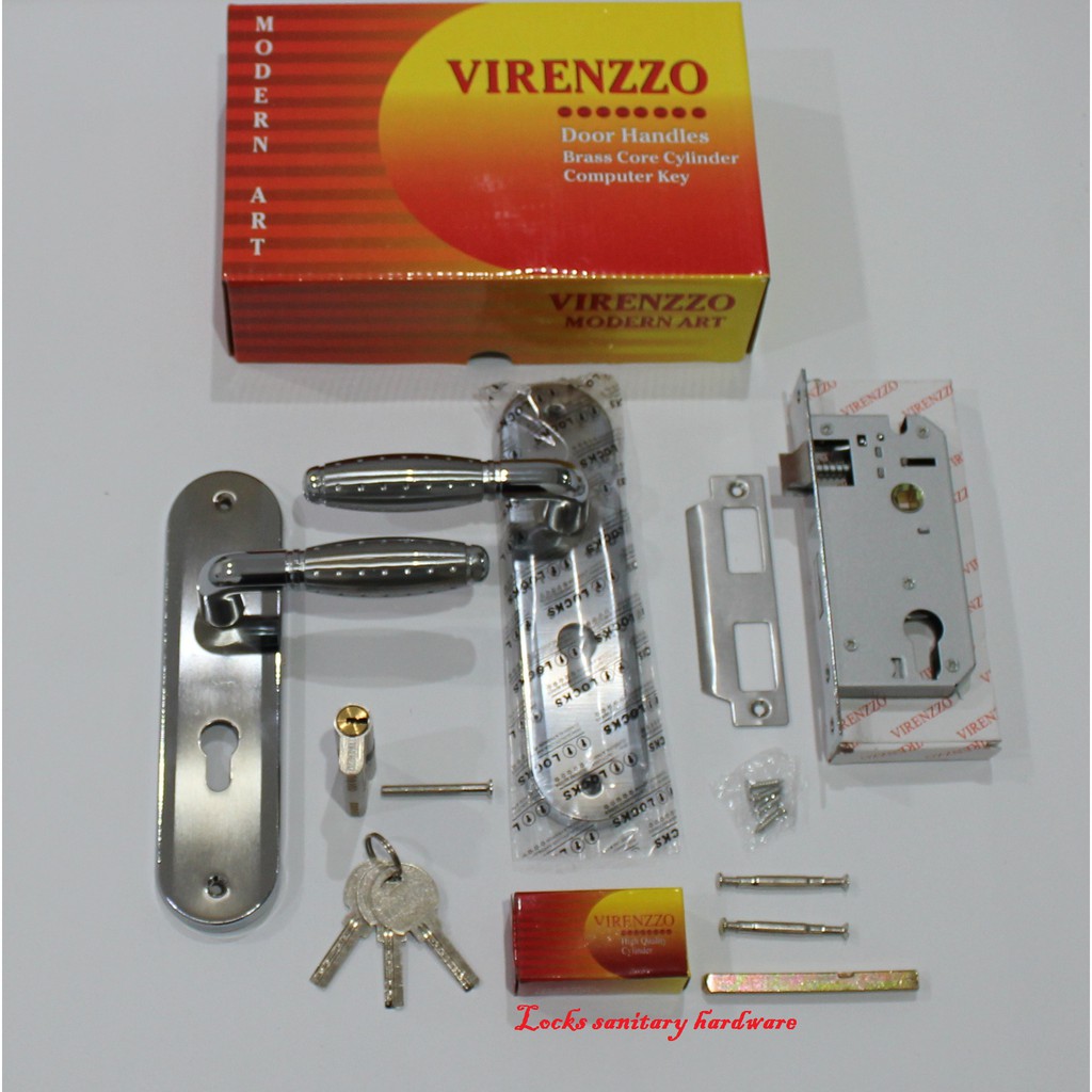 KUNCI PINTU/GAGANG PINTU/HANDLE TANGGUNG VIRENZZO SERIE 8