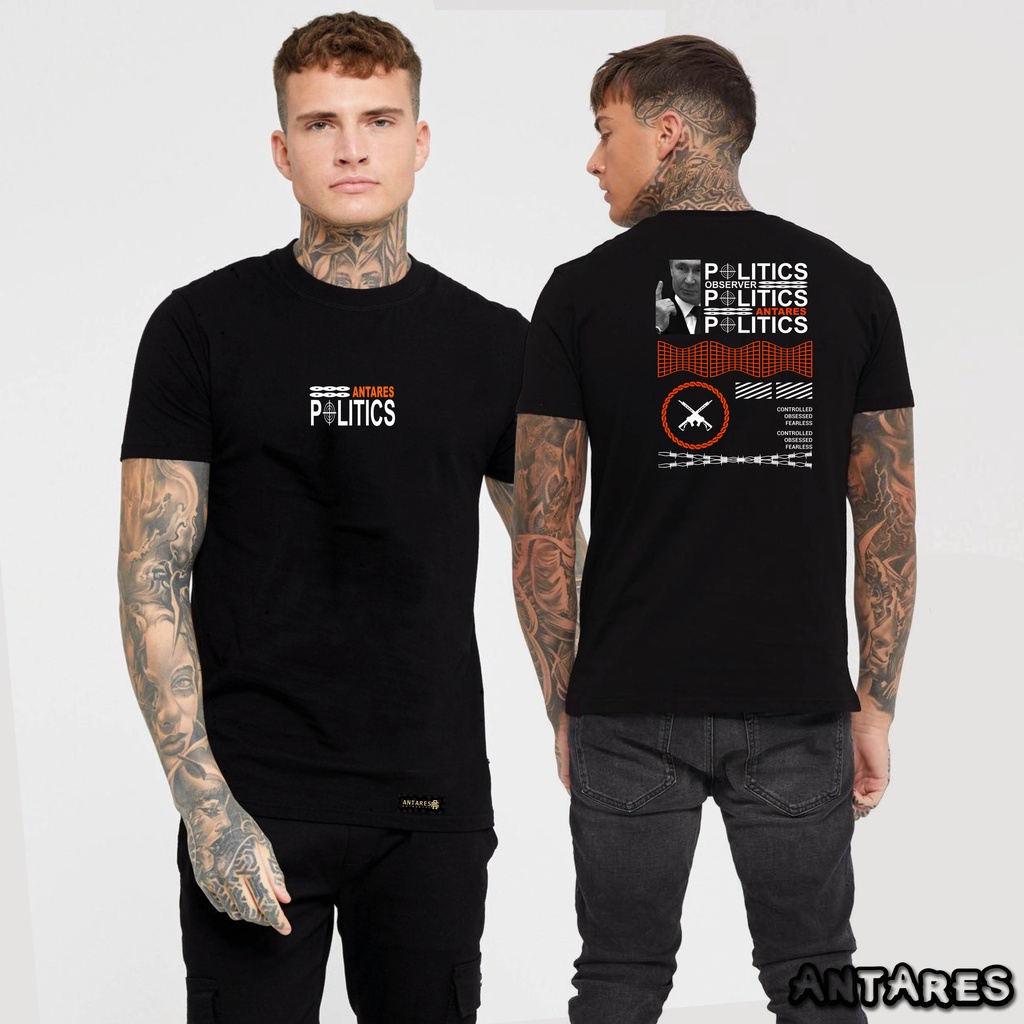 ANTARES AUTHENTIC TSHIRT CASUAL POLITICS