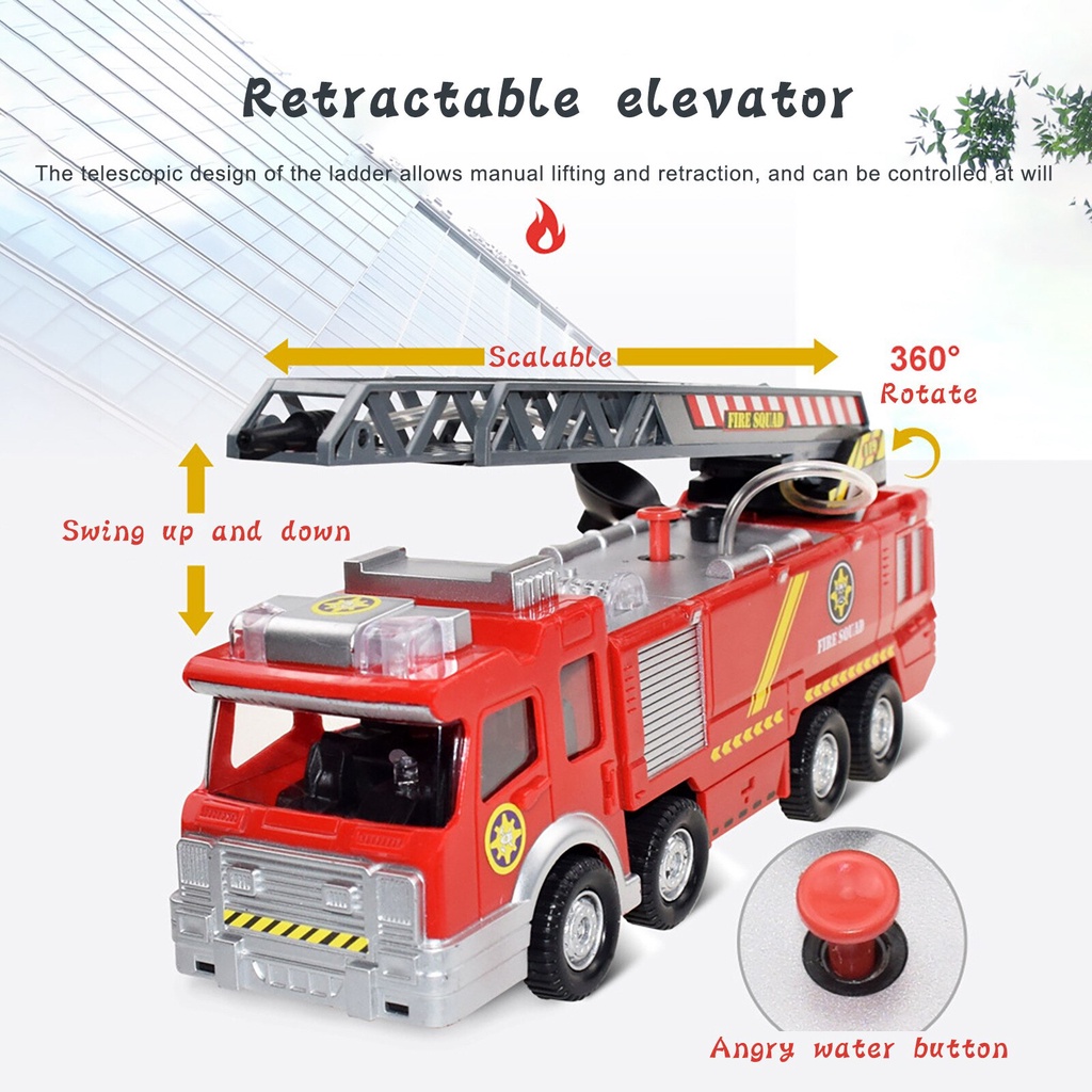 MAINAN PEMADAM KEBAKARAN FIRE SQUAD FIREMEN