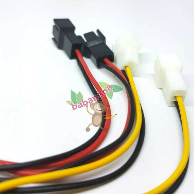 Kabel Splitter Converter Molex to 3 pin dual 12v 5v