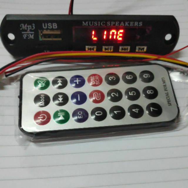 KIT MP3 PLAYER 5V/12V