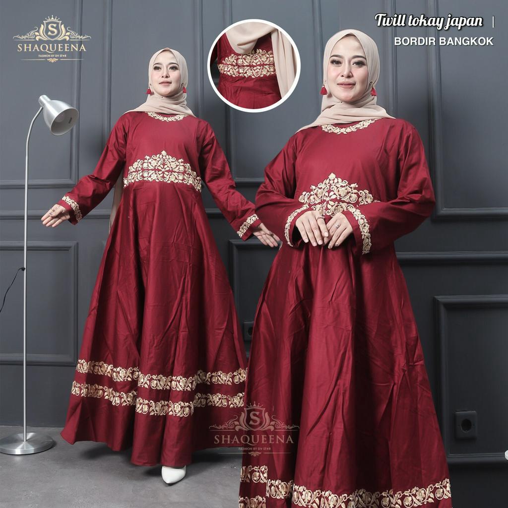 GAMIS JUMBO SYARI KATUN TWILL BORDIR