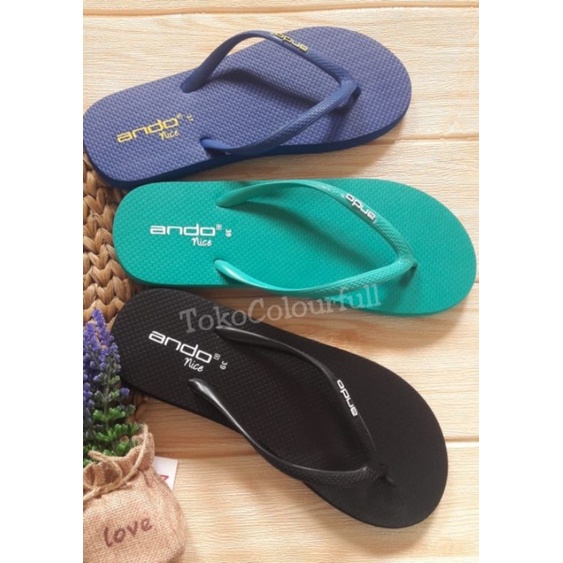 Ando NICE Basic - Sandal Jepit Wanita Ando Original