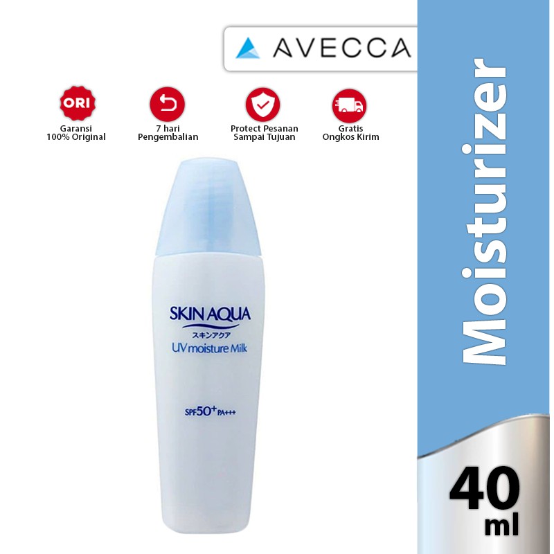 Skin Aqua UV Moisture Milk SPF50 40ml / Sunscreen / Tabir Surya