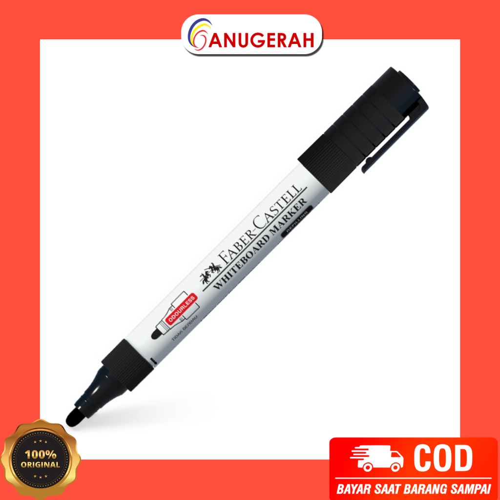 

FABER CASTELL 552999 SPIDOL HITAM WHITEBOARD