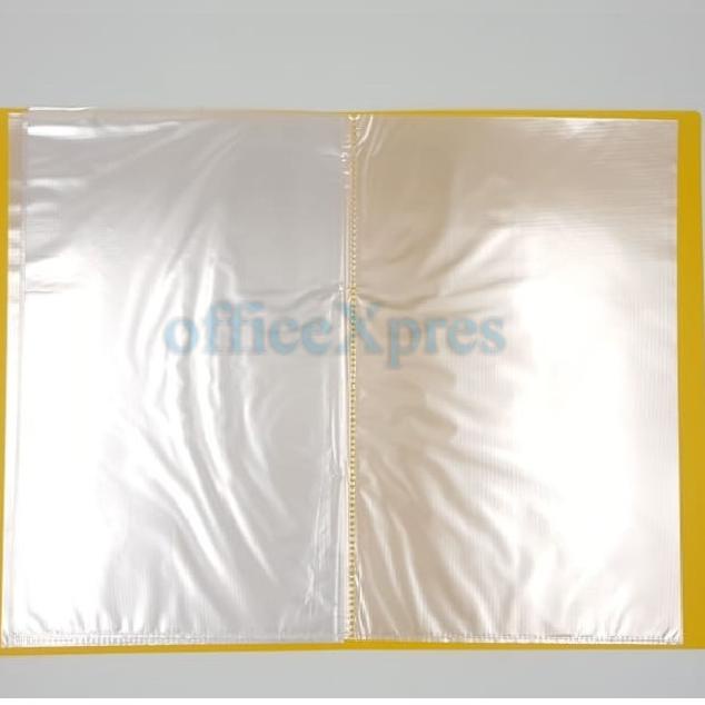 

[KODE SAAOJ] Map Plastik / File Dokumen Keeper / Clear Holder F4 Folio 60 Lembar Hombo