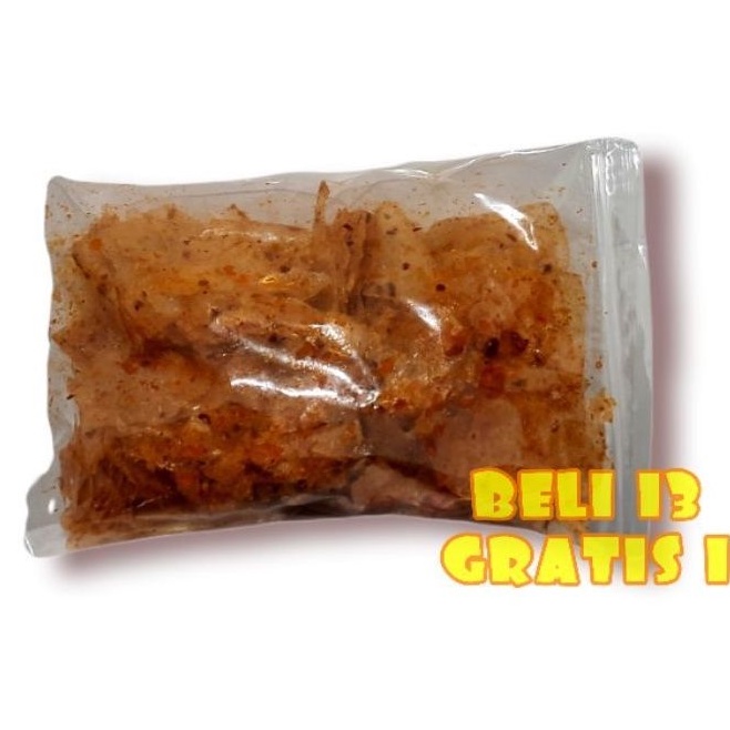 

Keripik Kaca 250 gr | Keripik Beling Pedas Daun Jeruk