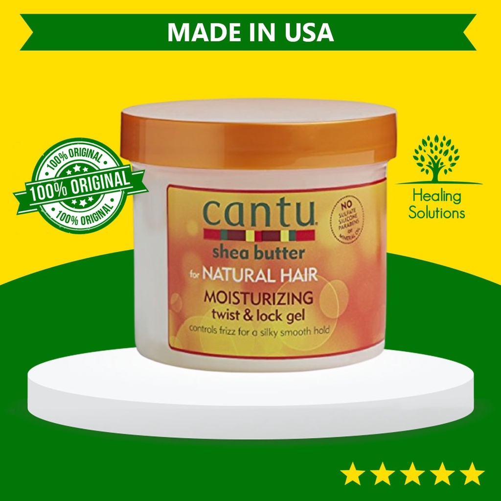 Image of Cantu Shea Butter For Natural Hair Moisturizing Twist & Lock Gel 370 g #4