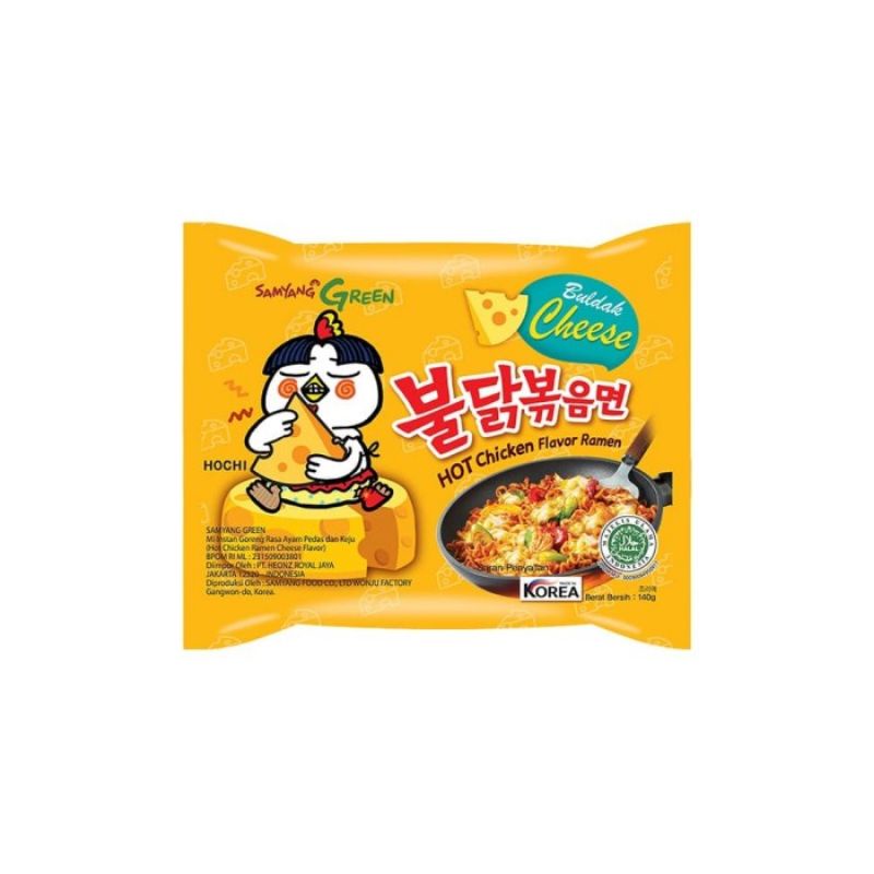 

Samyang Hot Chicken Flavor Ramen Buldak Cheese 140 Gr