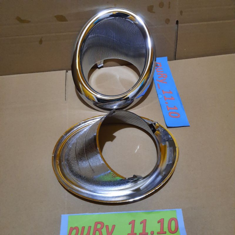 COVER RING FOGLAMP DAIHATSU AYLA 1.0CC 2013 2014 2015 2016 ORIGINAL