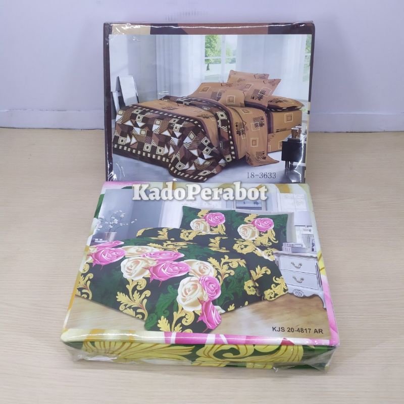 sprei bunaken 160x200 - sarung kasur bunaken - sprei bunaken