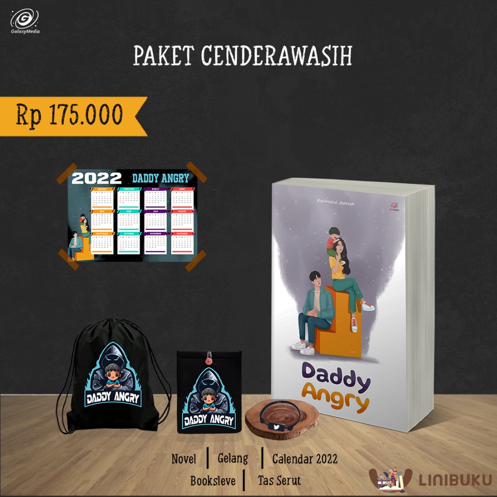 Ready Novel Daddy Angry - Karimatul Jannah-PAKET CENDRAWASIH