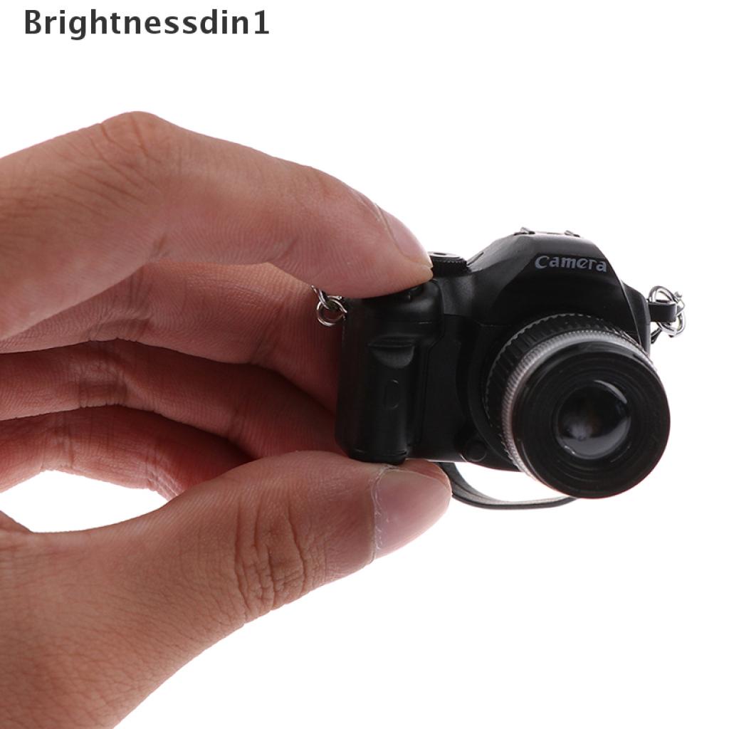 (Brightnessdin1) 1pc Miniatur Kamera Slr Digital Untuk Rumah Boneka