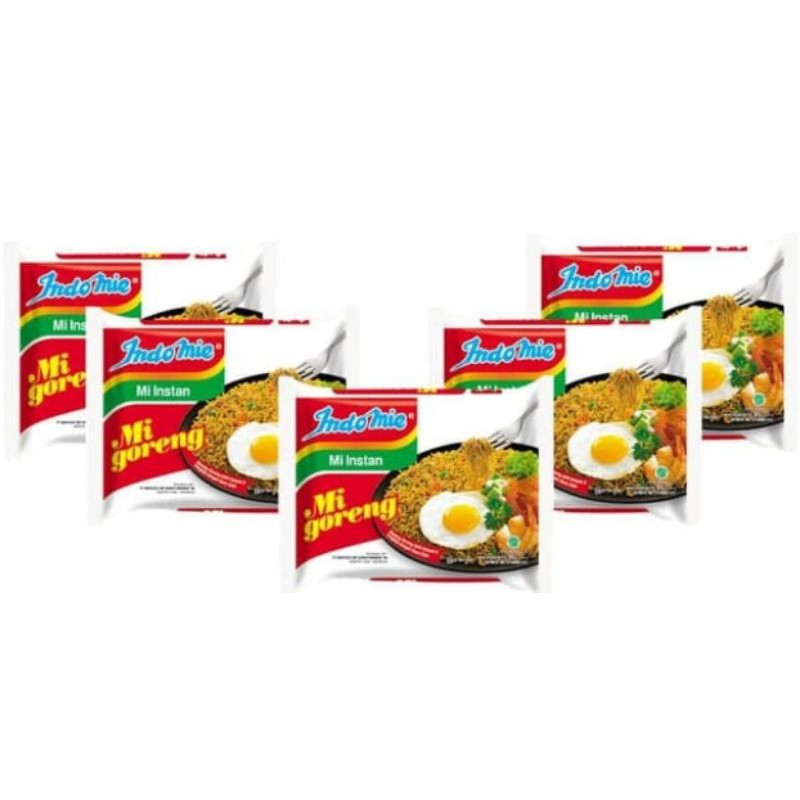 

INDOMIE MI GORENG 5 BKS (1 BUNDLING ISI 5 BKS)