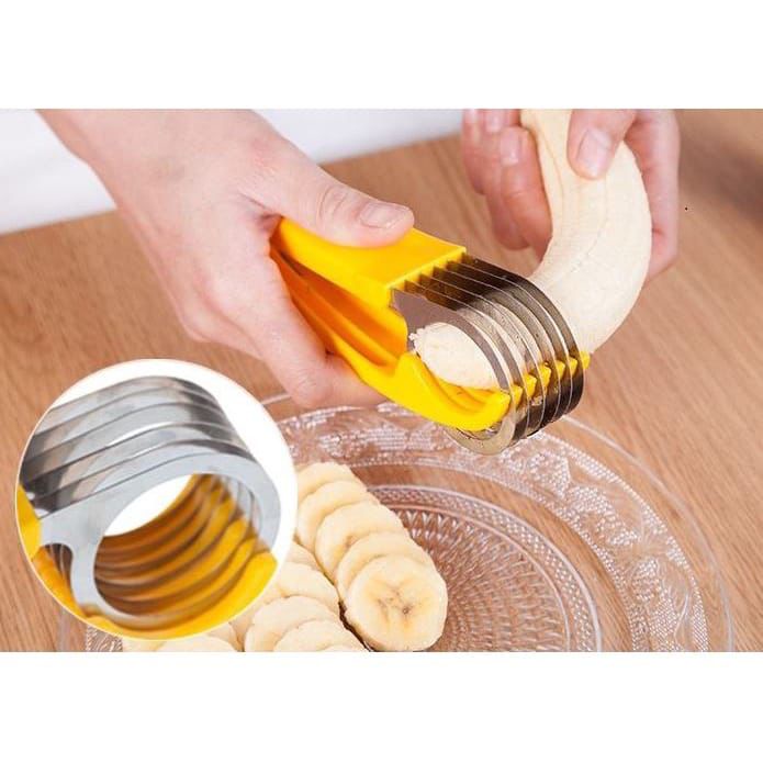 ALAT PENGIRIS / PEMOTONG PISANG ATAU SOSIS (BANANA SLICER)