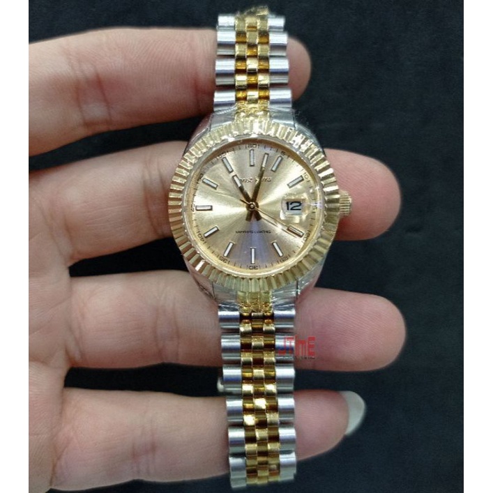 Jam Tangan Wanita Christ Verra CV 75008L Wanita Original Silver Gold