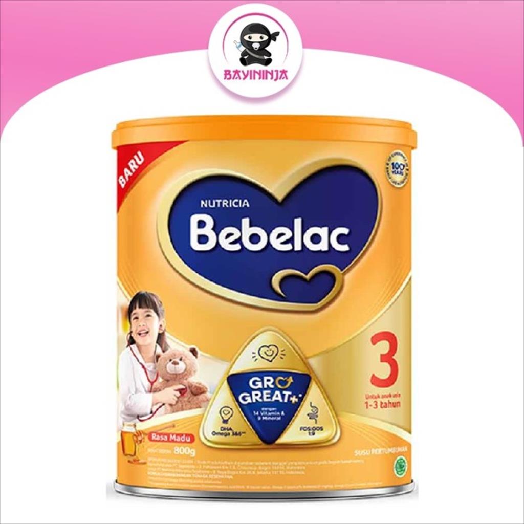 BEBELAC 3 Madu Susu Tin 800g 800 g