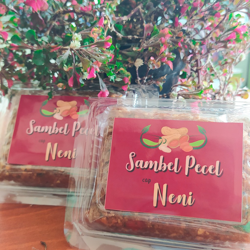 

Sambel Pecel Khas Blitar cap Neni